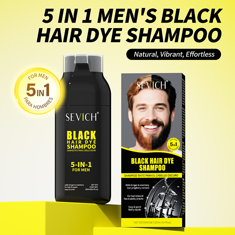 Hair Spray Color - Shampoo colorante naturale per capelli neri