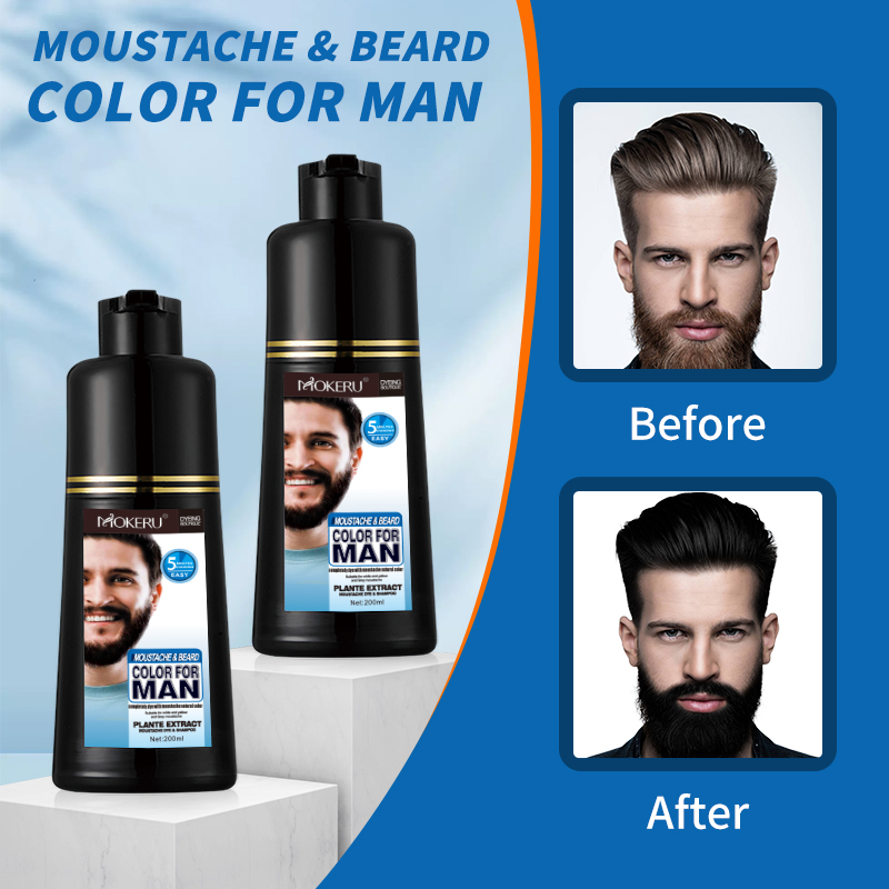 Nuovo shampoo per barba e tint - Hair Spray Color recensione e prezzo
